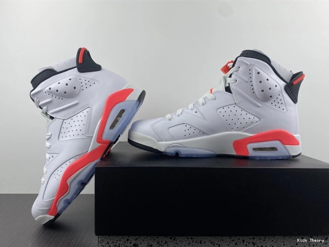 Kicked Out Shoe Store 384664-123 (2014) Jordan Retro Infrared 6 White 0709